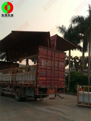 多臺(tái)氣泡洗菜機(jī)出貨交付客戶！