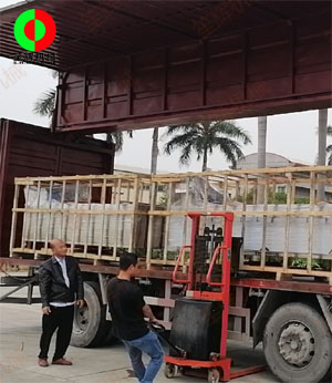 氣泡洗菜機(jī)等一批蔬果清洗設(shè)備按時(shí)交付客戶！